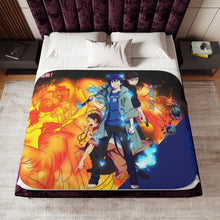 Load image into Gallery viewer, Blue Exorcist Rin Okumura, Yukio Okumura Sherpa Blanket