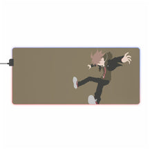 Load image into Gallery viewer, Makoto Naegi RGB LED Mouse Pad (Desk Mat)