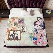 Load image into Gallery viewer, Black Butler Sherpa Blanket