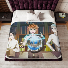 Load image into Gallery viewer, The Promised Neverland Ray, Norman, Emma Sherpa Blanket