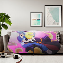 Load image into Gallery viewer, Assassination Classroom Sherpa Blanket