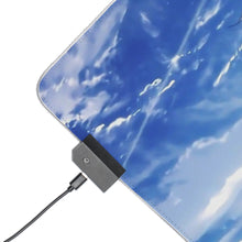 Load image into Gallery viewer, Nao Tomori smiling RGB LED Mouse Pad (Desk Mat)