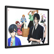Load image into Gallery viewer, Black Butler Canvas Framed Art Print
