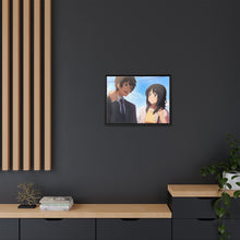 Load image into Gallery viewer, Anime Your Name. Canvas Framed Art Print