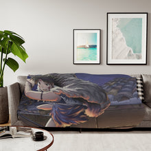 Load image into Gallery viewer, Anime Princess Mononoke Sherpa Blanket