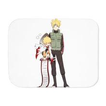 Load image into Gallery viewer, Boruto Sherpa Blanket