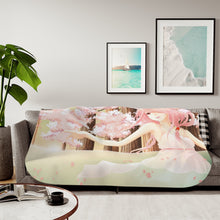 Load image into Gallery viewer, Anime Guilty Crown Sherpa Blanket