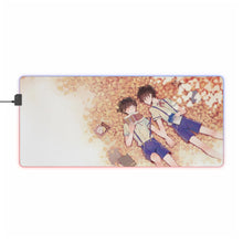 Load image into Gallery viewer, Mob Psycho 100 Shigeo Kageyama, Ritsu Kageyama RGB LED Mouse Pad (Desk Mat)