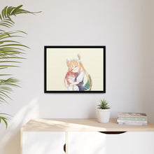 Load image into Gallery viewer, Miss Kobayashi's Dragon Maid Canvas Framed Art Print