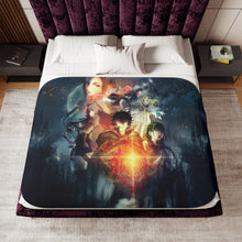 Load image into Gallery viewer, The Rising of the Shield Hero Sherpa Blanket