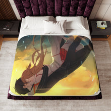 Load image into Gallery viewer, Asuna and Kirito Sherpa Blanket