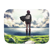 Load image into Gallery viewer, Shingeki no Kyojin - Scouting Legion Sherpa Blanket