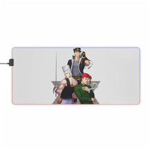 Load image into Gallery viewer, Jotaro Kujo Noriaki Kakyoin RGB LED Mouse Pad (Desk Mat)