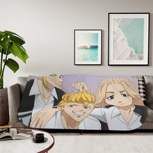 Load image into Gallery viewer, Anime Tokyo Revengers Sherpa Blanket