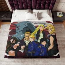 Load image into Gallery viewer, Anime FullMetal Alchemist Sherpa Blanket