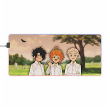 Load image into Gallery viewer, The Promised Neverland Ray, Norman, Emma RGB LED Mouse Pad (Desk Mat)