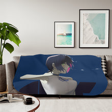 Load image into Gallery viewer, Anime Chainsaw Man Sherpa Blanket