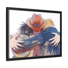 Load image into Gallery viewer, Luffy, Ace, Sabo Canvas Framed Art Print