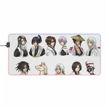 Load image into Gallery viewer, Bleach Kenpachi Zaraki RGB LED Mouse Pad (Desk Mat)