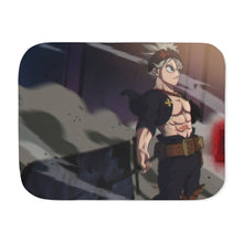 Load image into Gallery viewer, Anime Black Clover Sherpa Blanket