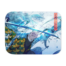 Load image into Gallery viewer, Anime Demon Slayer: Kimetsu no Yaiba Sherpa Blanket