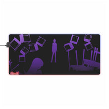 Load image into Gallery viewer, Purple RGB LED Mouse Pad (Desk Mat)