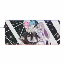 Load image into Gallery viewer, Re:ZERO -Starting Life In Another World- RGB LED Mouse Pad (Desk Mat)