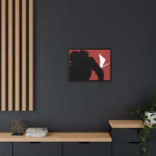 Load image into Gallery viewer, Ginti Silhouette Canvas Framed Art Print