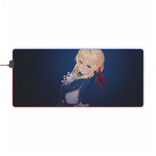 Load image into Gallery viewer, Violet Evergarden RGB LED Mouse Pad (Desk Mat)