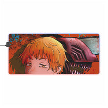 Load image into Gallery viewer, Chainsaw Man RGB LED Mouse Pad (Desk Mat)
