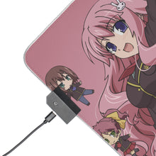 Load image into Gallery viewer, Baka And Test RGB LED Mouse Pad (Desk Mat)