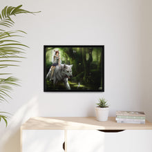 Load image into Gallery viewer, Princess Mononoke Canvas Framed Art Print