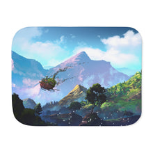 Load image into Gallery viewer, Anime Howl's Moving Castle Sherpa Blanket