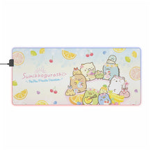 Load image into Gallery viewer, Sumikkogurashi RGB LED Mouse Pad (Desk Mat)