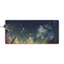 Load image into Gallery viewer, Anime Sky RGB LED Mouse Pad (Desk Mat)