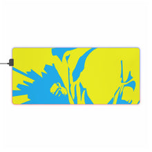 Load image into Gallery viewer, One Punch Man Saitama RGB LED Mouse Pad (Desk Mat)