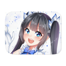Load image into Gallery viewer, Is It Wrong to Try to Pick Up Girls in a Dungeon? Hestia Sherpa Blanket