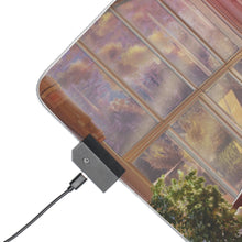 Load image into Gallery viewer, Sunset in archaeological room RGB LED Mouse Pad (Desk Mat)