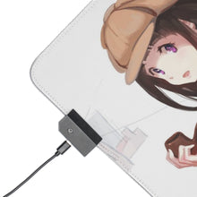 Load image into Gallery viewer, Eru Chitanda as Detective RGB LED Mouse Pad (Desk Mat)