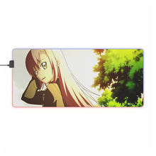 Load image into Gallery viewer, Hayate the Combat Butler RGB LED Mouse Pad (Desk Mat)