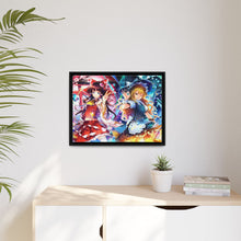 Load image into Gallery viewer, Anime Touhou Canvas Framed Art Print
