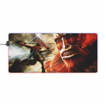 Load image into Gallery viewer, Anime Attack On Titan RGB LED Mouse Pad (Desk Mat)