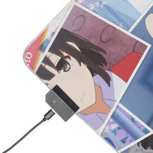 Load image into Gallery viewer, Saekano: How To Raise A Boring Girlfriend RGB LED Mouse Pad (Desk Mat)