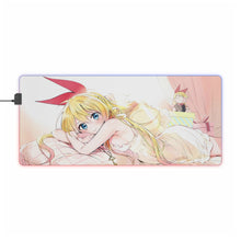 Load image into Gallery viewer, Nisekoi Chitoge Kirisaki RGB LED Mouse Pad (Desk Mat)