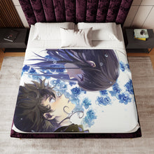 Load image into Gallery viewer, Eru Chitanda And Hōtarō Oreki Looking at each other Sherpa Blanket