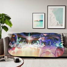 Load image into Gallery viewer, Anime Kill La Kill Sherpa Blanket