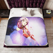 Load image into Gallery viewer, Anime Guilty Crown Sherpa Blanket