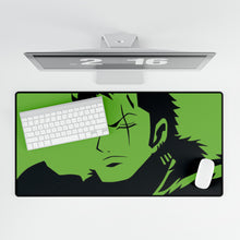 Load image into Gallery viewer, Zoro the green haired warrior Mouse Pad (Desk Mat)