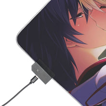 Load image into Gallery viewer, Infinite Stratos Charlotte Dunois, Ichika Orimura RGB LED Mouse Pad (Desk Mat)