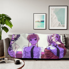 Load image into Gallery viewer, Anime Chainsaw Man Sherpa Blanket